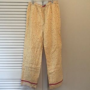 Yellow PJ pants